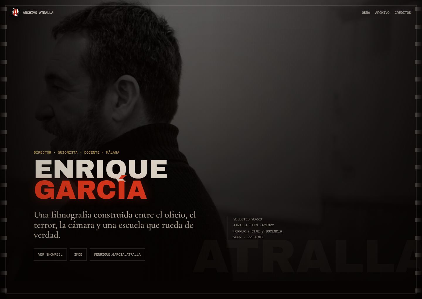 Archivo Atralla creative portfolio
